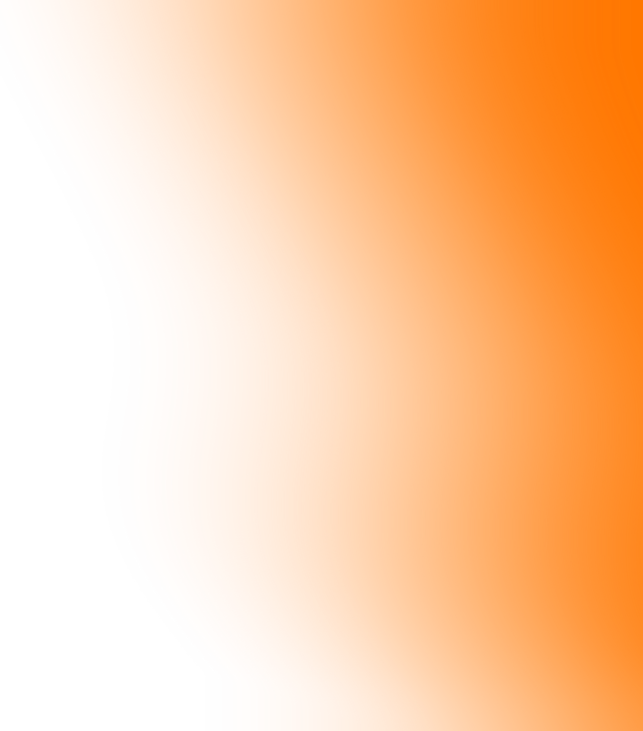 Orange Gradient Transparency Fade